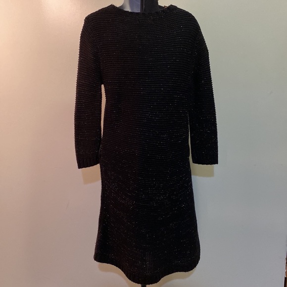 Cherokee Black Sweater Dress without belt Size XL 14/16 - Picture 3 of 5